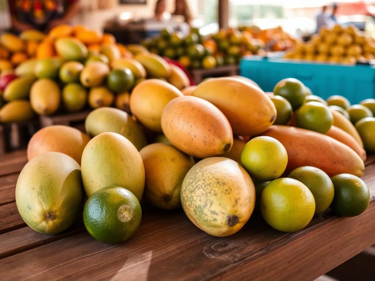 Frutas de Pica: mangos, limones y guayabas cerca del loteo Longacho